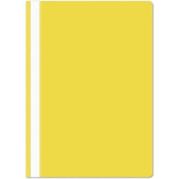 Skoroszyt miękki PP NATUNA żółty (20szt) polipropylen