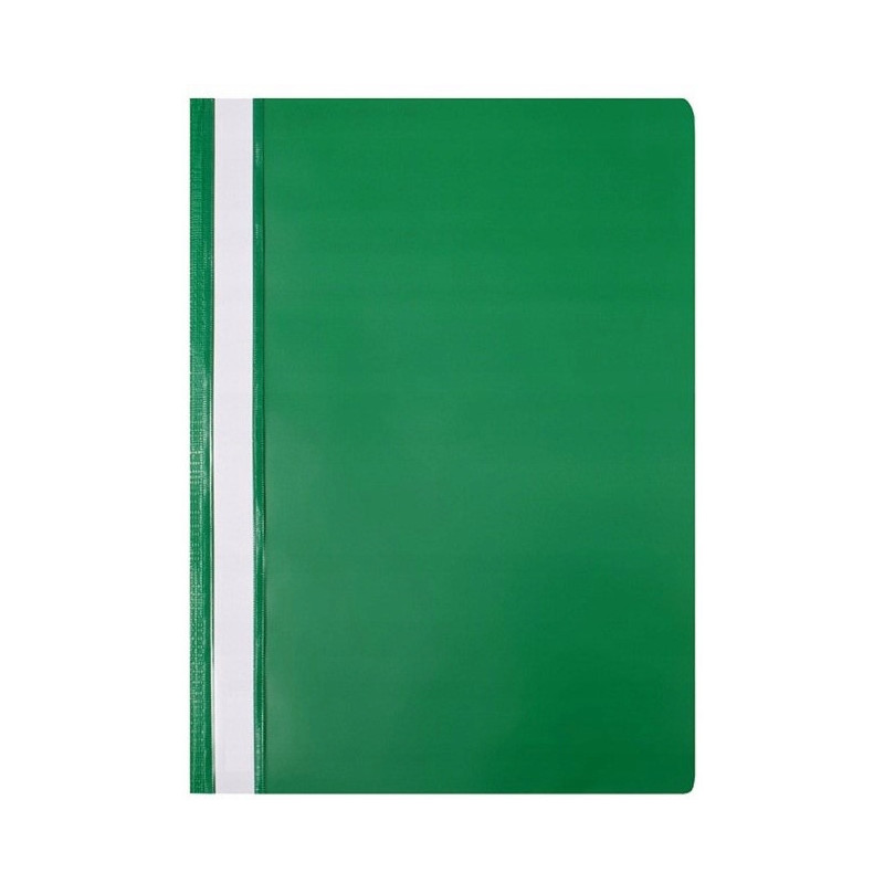 Skoroszyt miękki PP NATUNA (20szt) ciemnozielony polipropylen