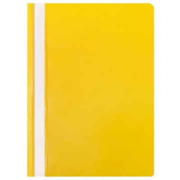 Skoroszyt na dokumenty twardy A4 10 sztuk żółty NATUNA