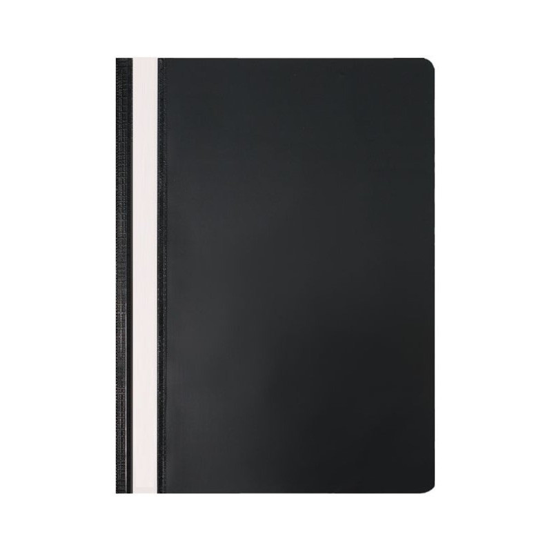 Skoroszyt na dokumenty twardy A4 10 sztuk czarny NATUNA