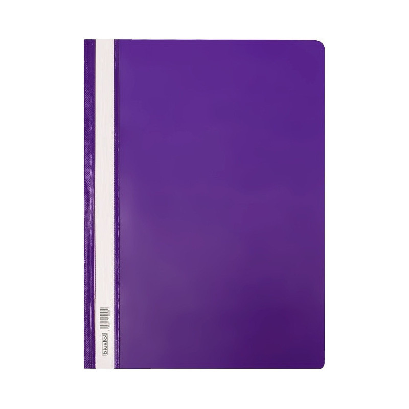Skoroszyt na dokumenty twardy A4 10 sztuk fioletowy SH-00-11 BIURFOL
