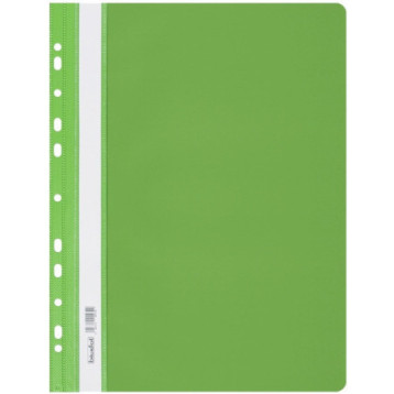 Skoroszyt na dokumenty twardy A4 wpinany do segregatora 10 sztuk jasny zielony SH-01-12 BIURFOL