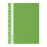 Skoroszyt na dokumenty twardy A4 wpinany do segregatora 10 sztuk jasny zielony SH-01-12 BIURFOL