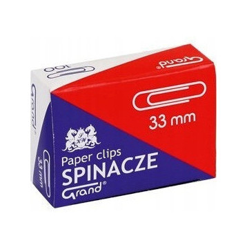 Spinacz R-33 mm GRAND 10op x 100sztuk 110-1382