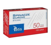 Spinacze biurowe 50mm (100szt.) GS140-D TETIS
