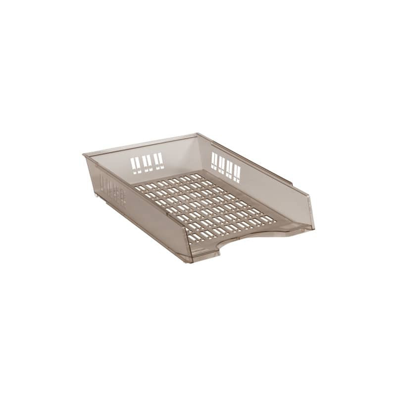 Szufladka na biurko ażurowa, transparentna dymna 370x256x70mm 7470001-37 DONAU