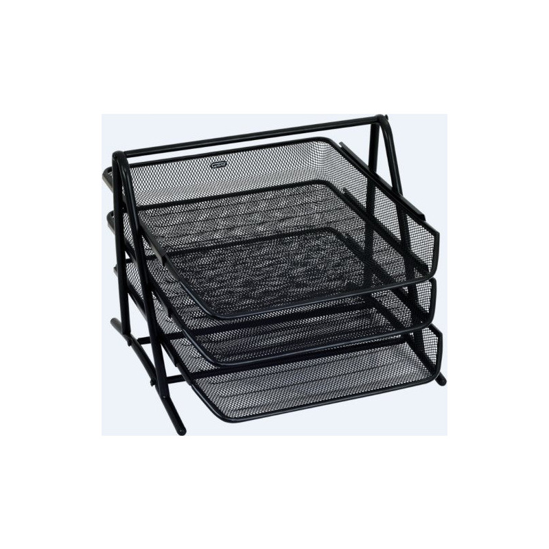 Stojak na dokumenty czarny metalowy 3-szufladki GR-069 GRAND 120-1117