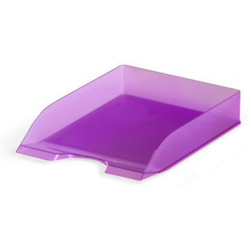 Półka na dokumenty A4 DURABLE BASIC purpurowa przezroczysta 1701674992 Półka na dokumenty A4 DURABLE BASIC purpurowa przezroczysta 1701674992