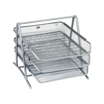 Stojak na dokumenty GR-069S srebrny metalowy GRAND 120-1118