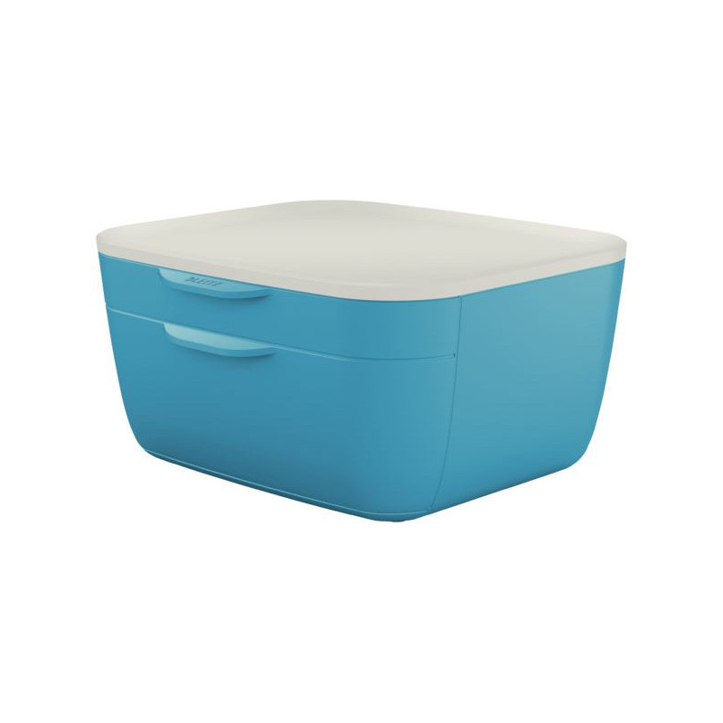 Pojemnik z szufladami Cosy, niebieski 53570061