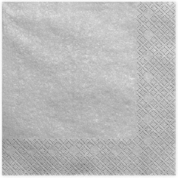 Serwetki AHA 33x33 (20 sztuk) srebrne Serwetki AHA 33x33 (20 sztuk) srebrne