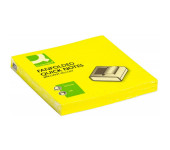 Bloczek samoprzylepny 76x76mm 100k żółty neonowy Z-NOTES KF16575 Q-CONNECT