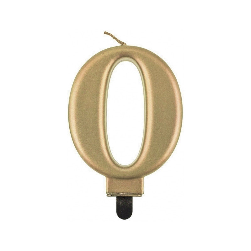 Świeczka urodzinowa metaliczna KOLOROWA SF-357-0 GO PARTY