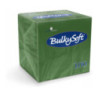 Serwetki BULKYSOFT 24x24mm 2 warstwy (100szt) zielone 32459