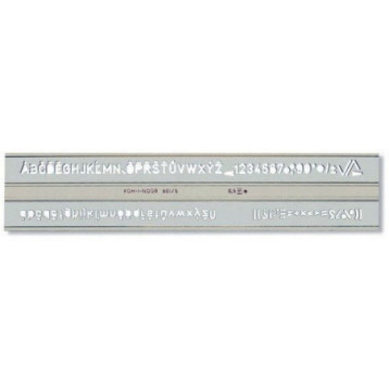 Szablon CYFROWO-LITEROWY 0.5 748006 KOH-I-NOOR Szablon CYFROWO-LITEROWY 0.5 748006 KOH-I-NOOR