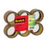 Taśma pakowa SCOTCH 371 (6szt) Hot-melt brązowa 48x66m XX004803811/7000095738