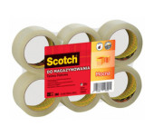 Taśma pakowa do magazynowania 309 przezroczysta CICHA 50x66 309 TSP SCOTCH