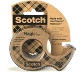 Taśma biurowa EKO SCOTCH MAGIC 19mmx20m Greener Choice na podajniku 3M-70005280956