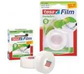 Taśma biurowa TESAfilm INVISIBLE 19x33m+Dyspenser Easy Cut 57414-00005