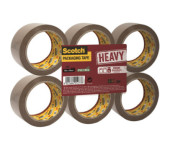 Taśma pakowa 3M 50x66 brązowa bardzo mocna SCOTCH HEAVY UU00526284