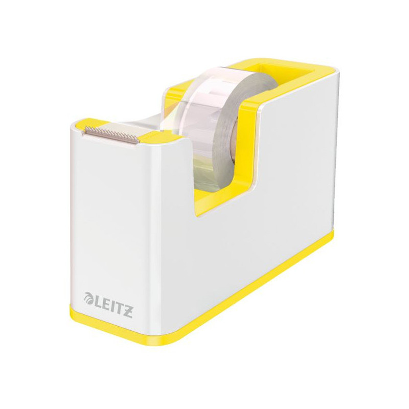 Podajnik taśmy klejącej LEITZ WOW, żółty 53641016
