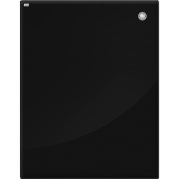 Tablica szklana magnetyczna czarna 120x90cm TSZ129 2X3