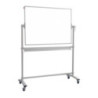 Tablica obrotowo-jezdna 150x100cm dwustronna, suchościeralno-magnetyczna biała MTO150100 MEMBE