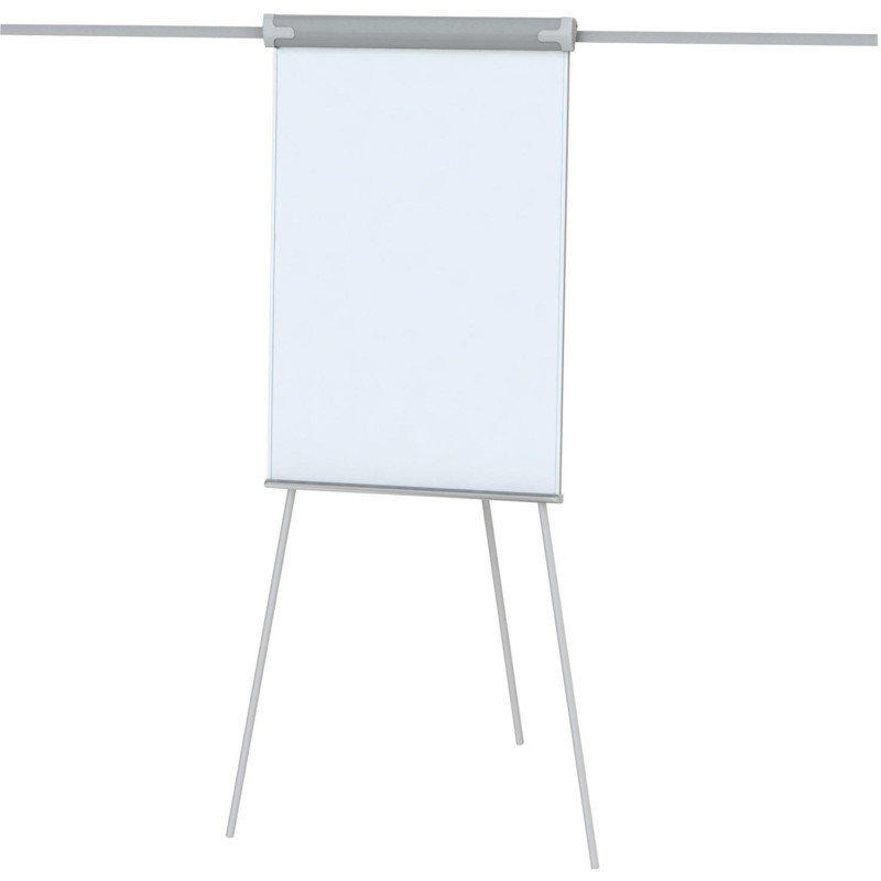 Flipchart na trójnogu, suchościeralny magnetyczny AQUA, 68x105xh180 cm MEMOBE MF002