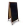 Potykacz kredowy 120x60cm czarny rama drewniana MTX060120.19.46.51 MEMOBE