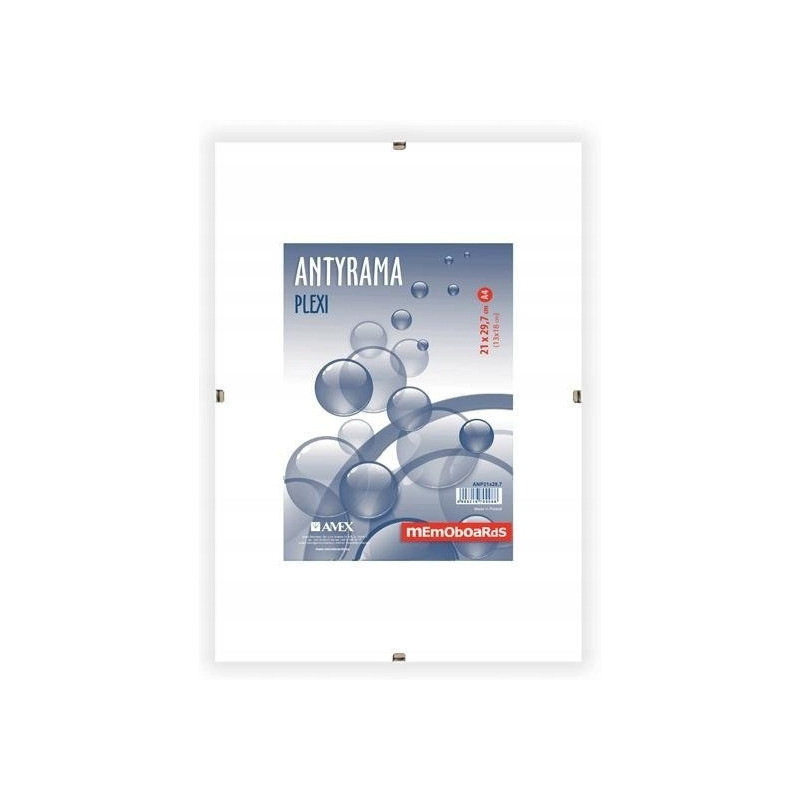 Antyrama plexi 30x40cm MEMOBE MAN030040-46