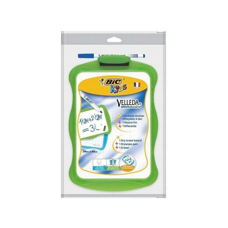 Tablica BIC KIDS VELLEDA 30x20cm dwustronna 841362