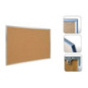 Tablica korkowa 80x60 r.aluminiowa WIELKOR