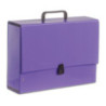 Teczka z rączką B4 Jumbo 10cm fioletowa pastelowa TT6852 TADEO