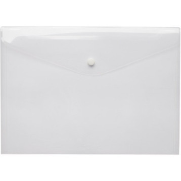 Teczka kopertowa A4 PP bezbarwna 5530 mleczna 007530 D.RECT