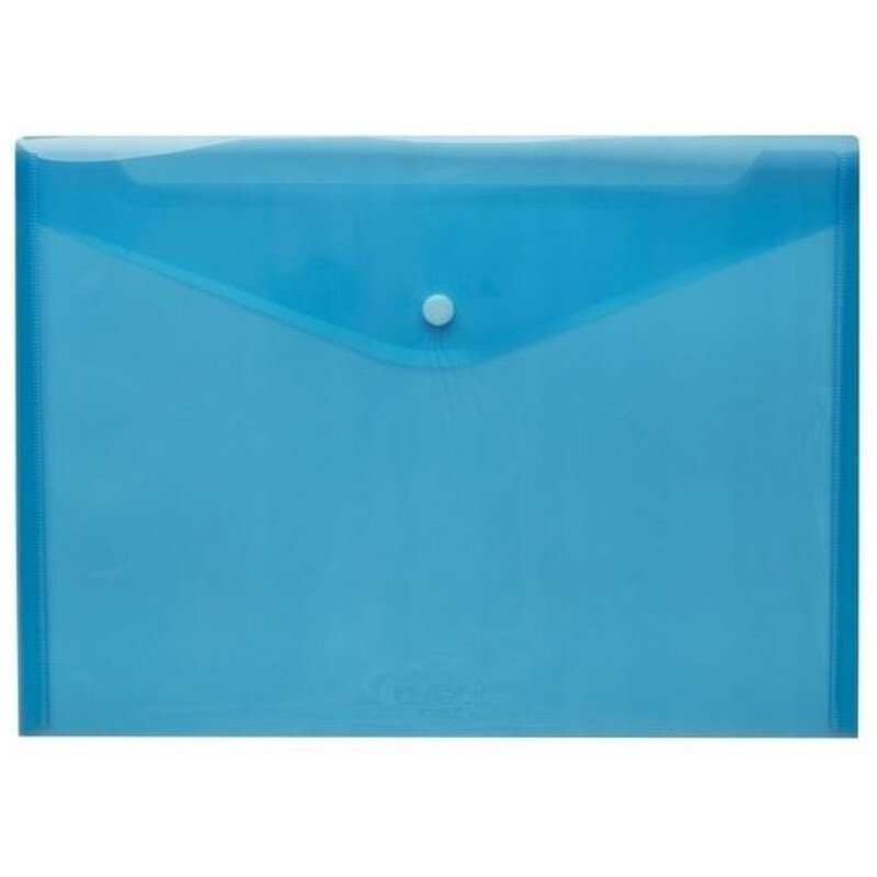 Teczka kopertowa A4 PP niebieska 5530 007531 D.RECT