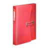Teczka z gumką na dokumenty 40mm INTENSE czerwona 177487 ESSELTE
