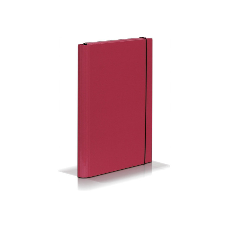 Teczka skrzydłowa z gumką CARIBIC różowa 4cm 339/11 VAUPE