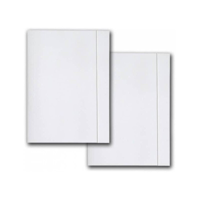 Teczka z gumką A3 biała KRESKA