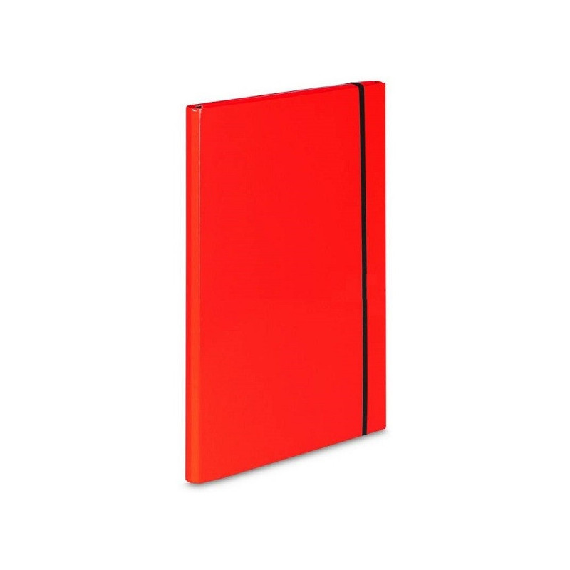 Teczka skrzydłowa z gumką CARIBIC jasno czerwona 2cm 342/21 VAUPE