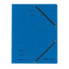 Teczka z gumką na dokumenty A4 z zakładkami Colorspan niebieska 10843910 HERLITZ