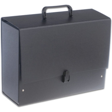 Teczka z rączką B4 Jumbo 10cm czarna TT6034 Teczka z rączką B4 Jumbo 10cm czarna TT6034