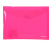 Teczka kopertowa A4 PP NEON RÓŻOWA 0410-0085-13 PANTA PLAST