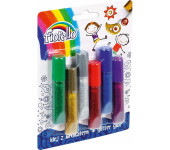 Klej brokatowy FIORELLO GR-BK06 6 kolorów x6ml 170-2229
