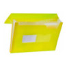 Teczka A4 harm.PP 13przegródek z gumką/rogach żółta BT621-Y TETIS