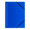 Teczka A4 z gumką na rogach niebieska 350g. BT600-N TETIS