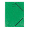 Teczka z gumką na dokumenty A4 z zakładkami Colorspan zielona 10843894 HERLITZ