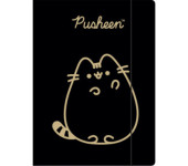 Teczka z gumką na dokumenty A4 300g Pusheen Gold UNIPAP