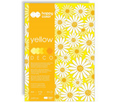 Blok A4 20k 170g 5 kolorów DECO YELLOW HA 3717 2030-012 HAPPY COLOR