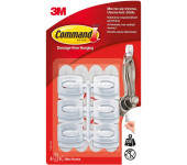 Haki COMMAND 6szt +8pasków samoprzylepnych 3M-XA00483747 17006