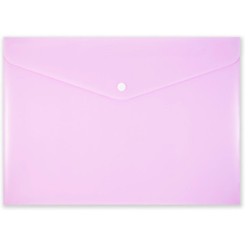 Teczka kopertowa na zatrzask A4 PP-113 różowa pastelowa TT7942 PENMATE